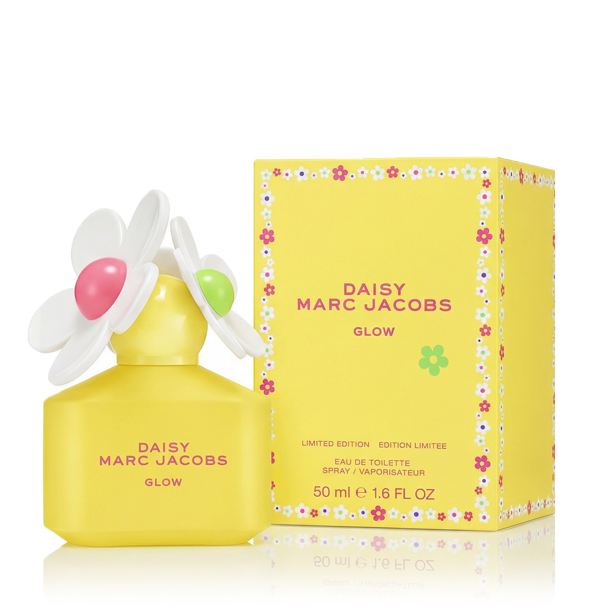 Marc Jacobs Daisy Glow 50ml kvepalai Moterims EDT Marc Jacobs Daisy Glow 50ml kvepalai Moterims EDT