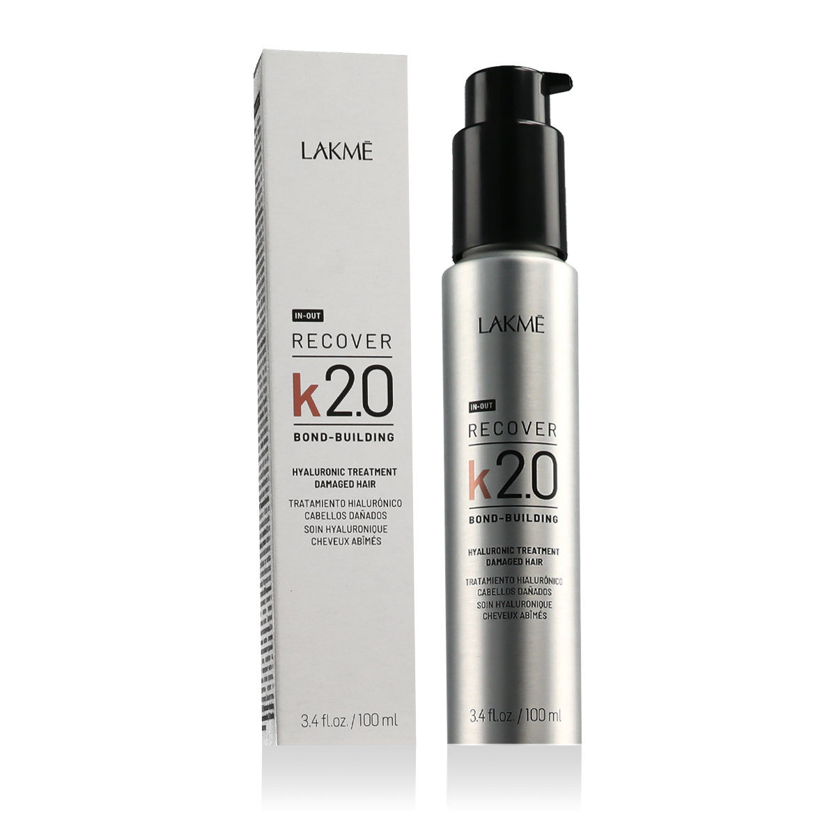 Lakme K2.0 Recover 100ml paliekama priemonė plaukams
