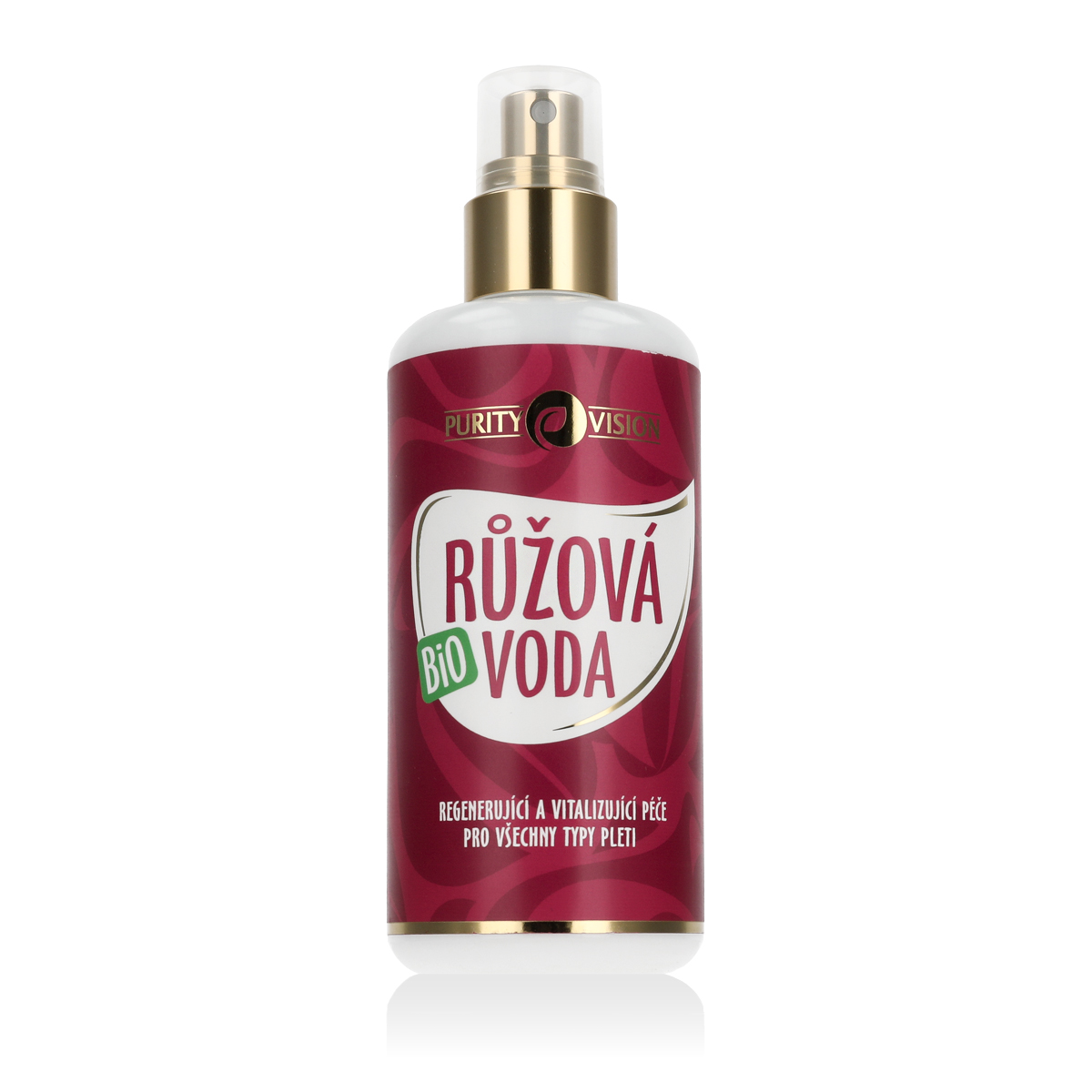Purity Vision Bio Růže 200ml valomasis vanduo veidui