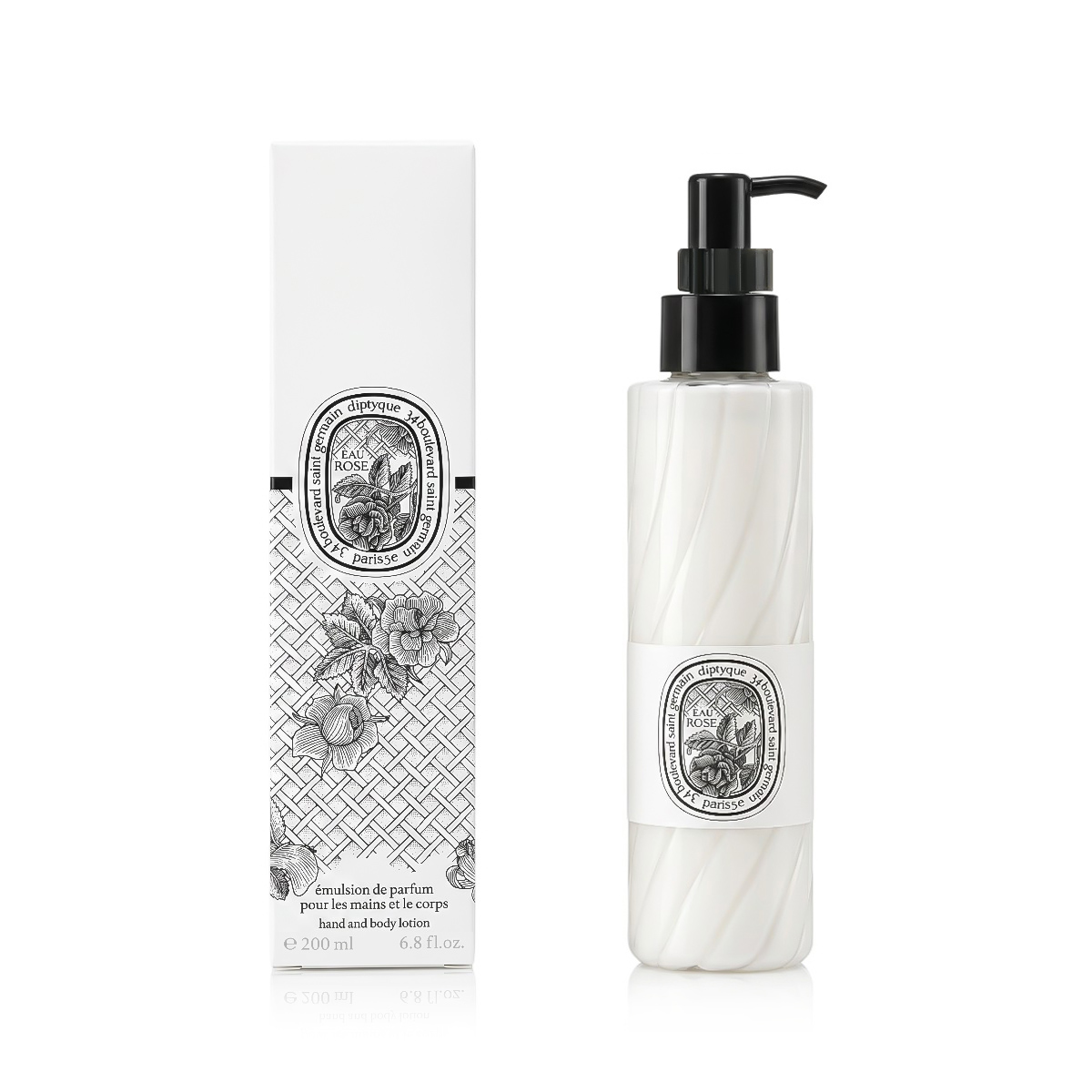 Diptyque Eau Rose 200ml NI&Scaron;INIAI kūno losjonas