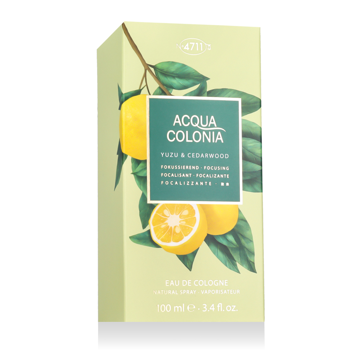 4711 Acqua Colonia Yuzu & Cedarwood 100ml kvepalai Unisex Cologne