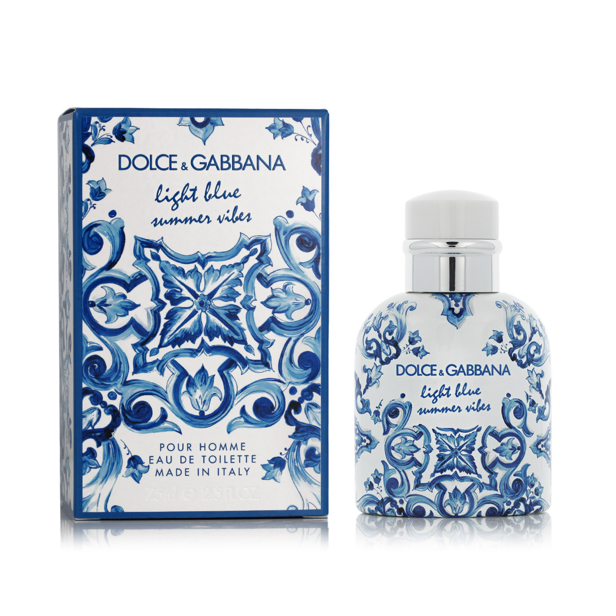 Dolce & Gabbana Light Blue Summer Vibes Pour Homme 75ml Kvepalai Vyrams EDT