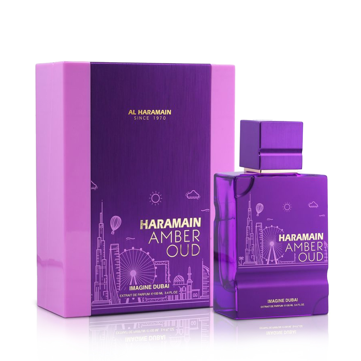 Al Haramain Amber Oud Imagine Dubai 100ml kvepalai Unisex