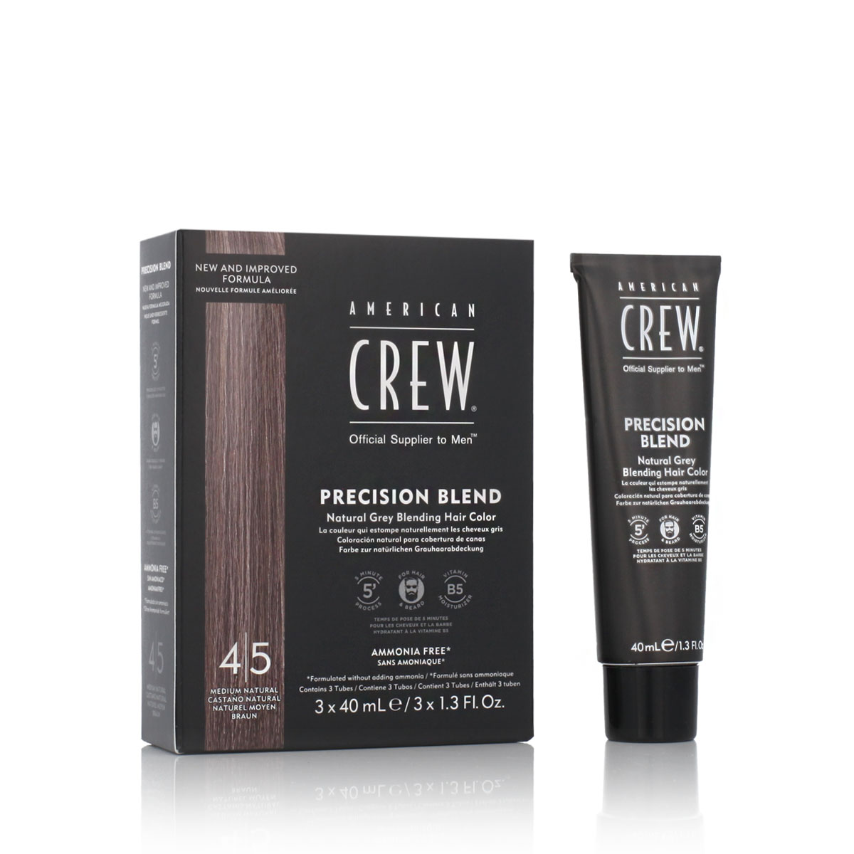 American Crew CLASSIC: PRECISION BLEND 120ml plaukų putos