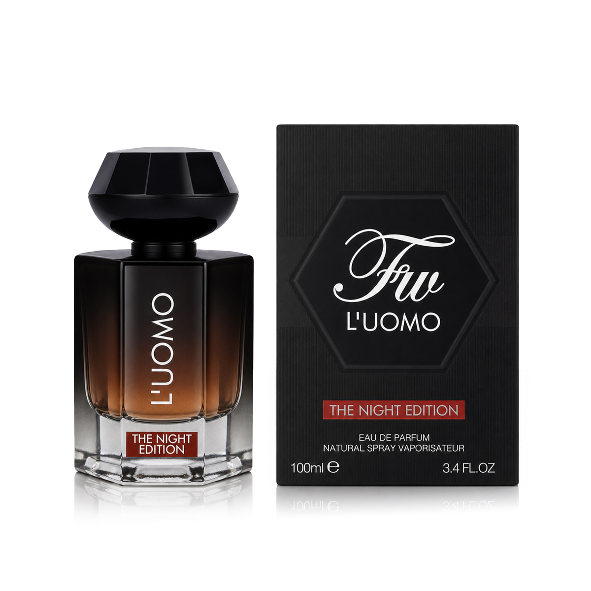 Fragrance world L'Uomo The Night Edition Eau De Parfum Kvepalai Vyrams