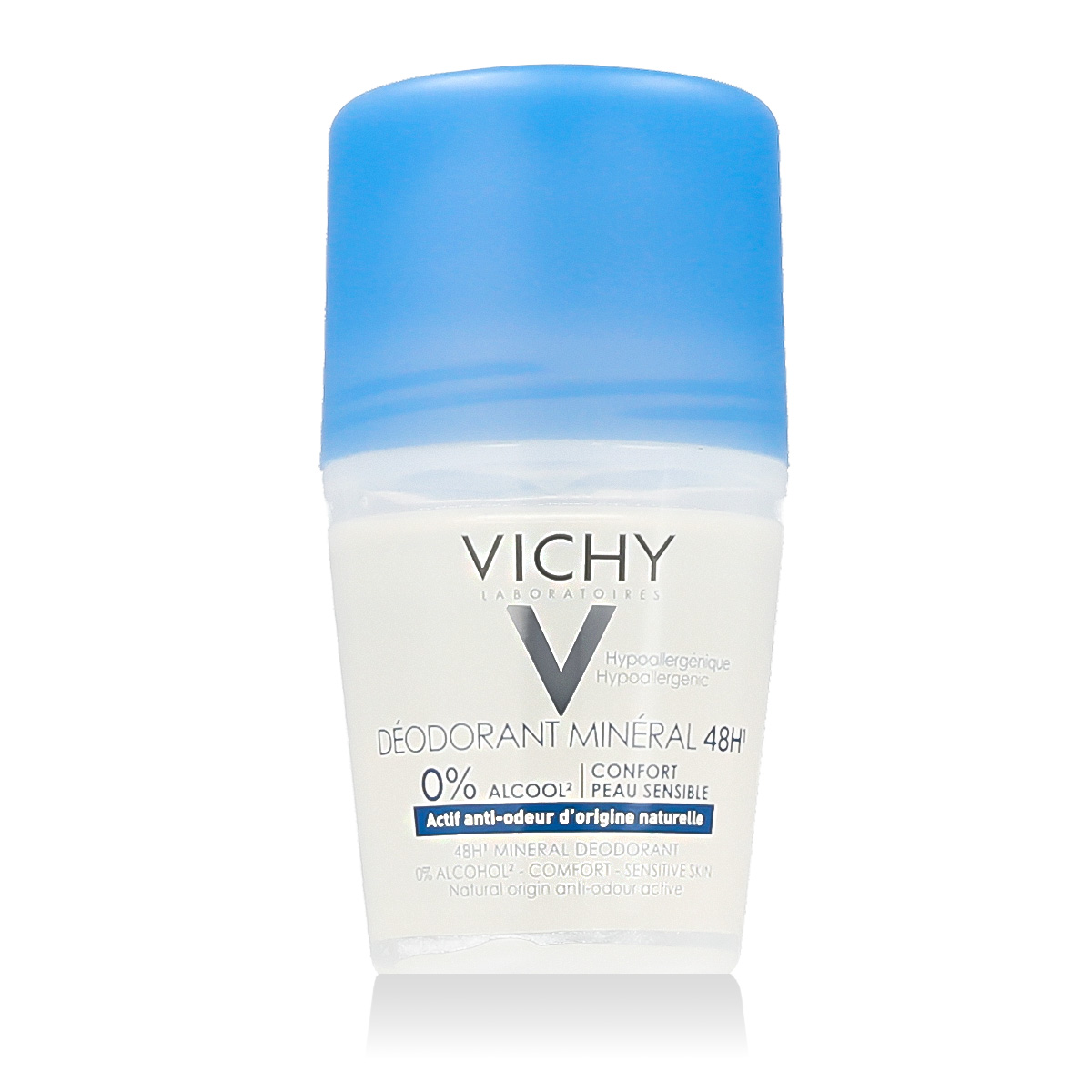 Vichy Deodorant 48h Dezodorantas Dermatologinis Rutulinis dezodorantas Moterims