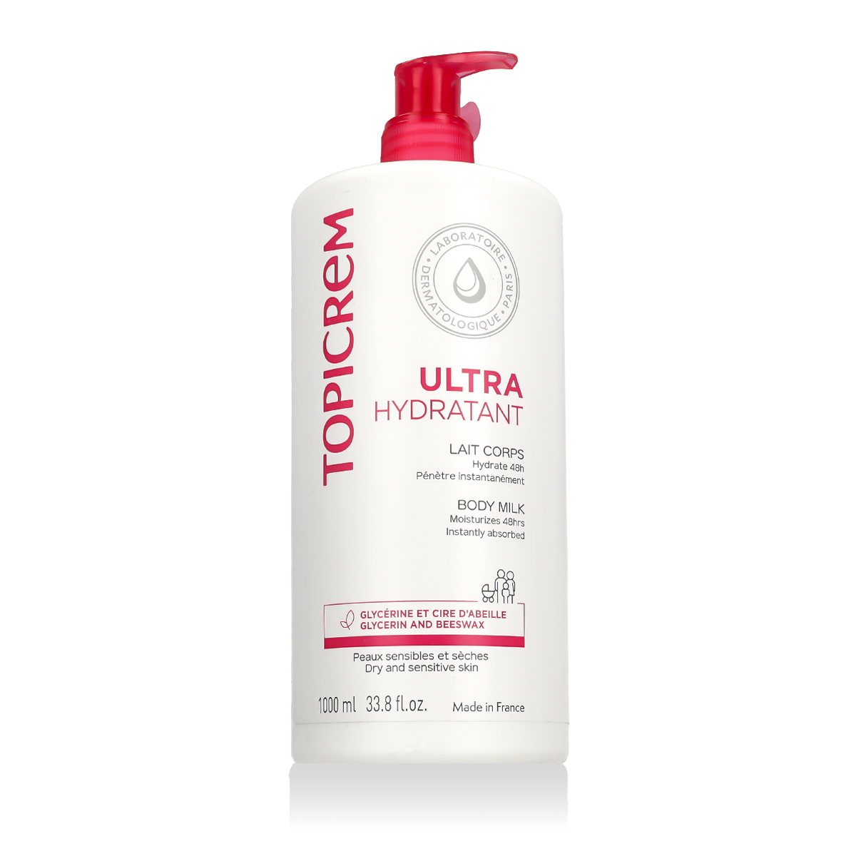 Topicrem Ultra Hydratant 1000ml kūno losjonas