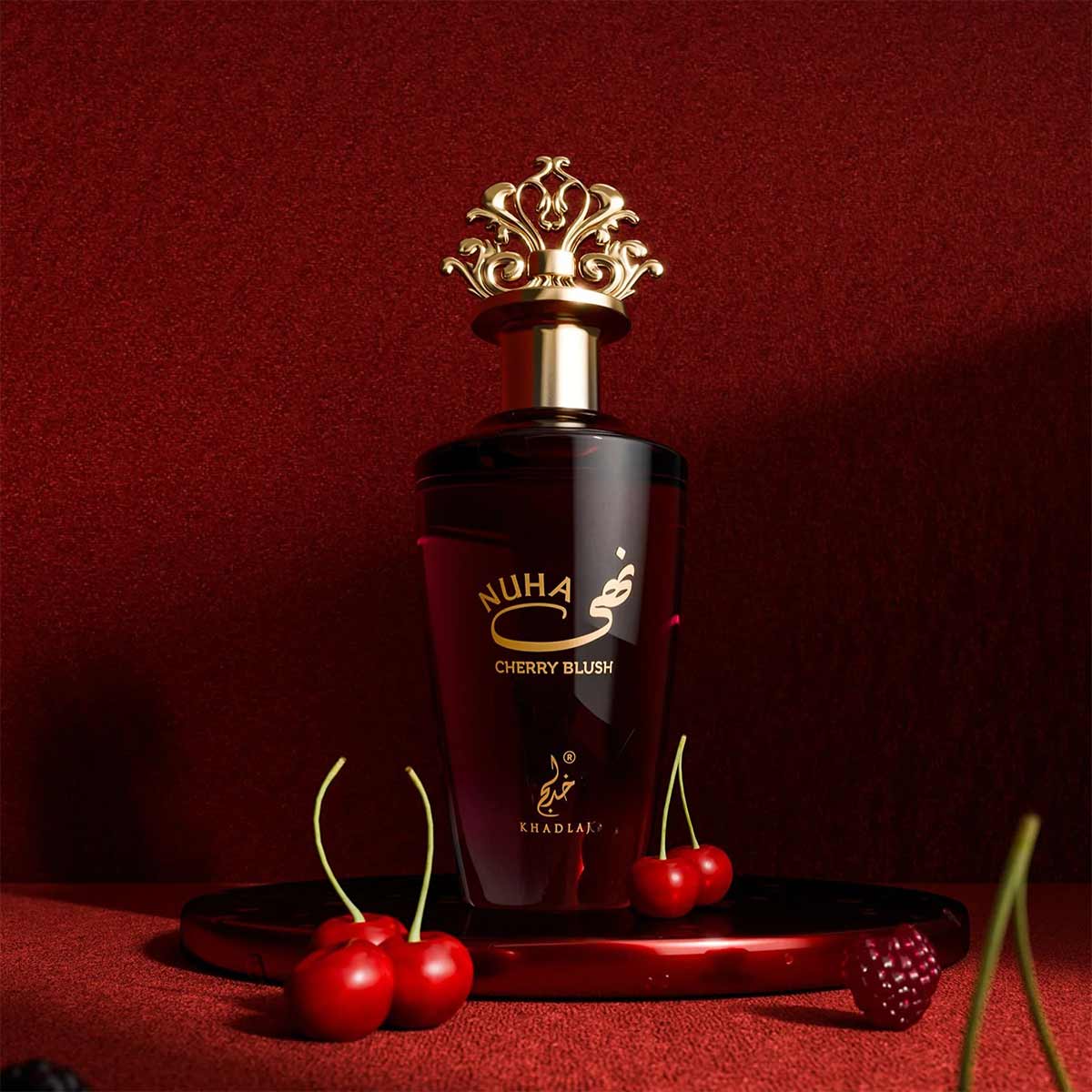Khadlaj Nuha Cherry Blush 85ml kvepalai Moterims EDP