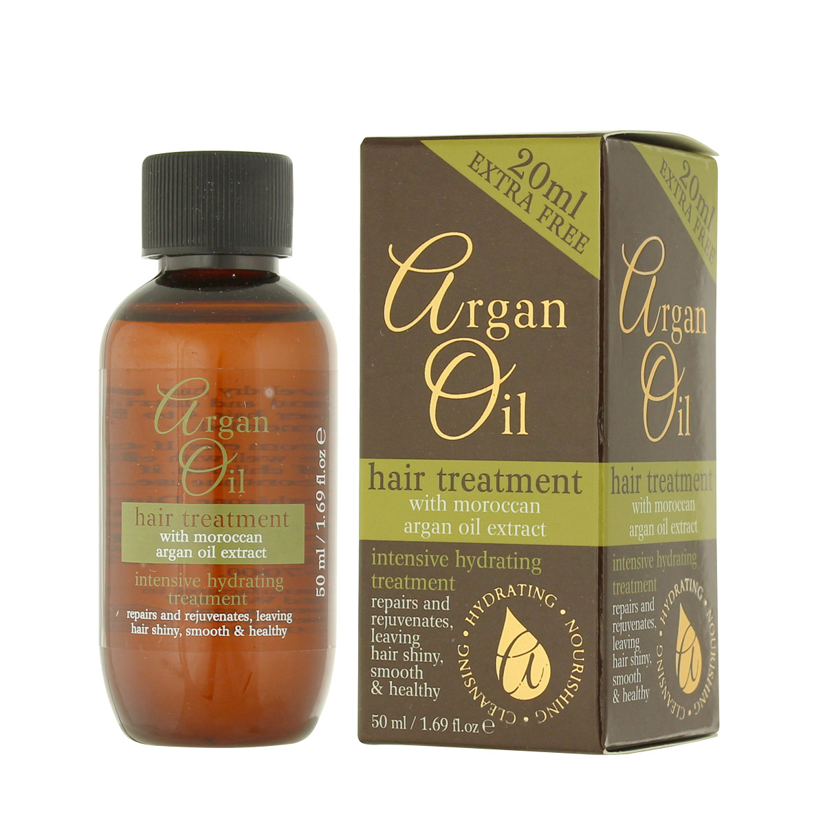 Xpel Argan Oil 50ml plaukų aliejus