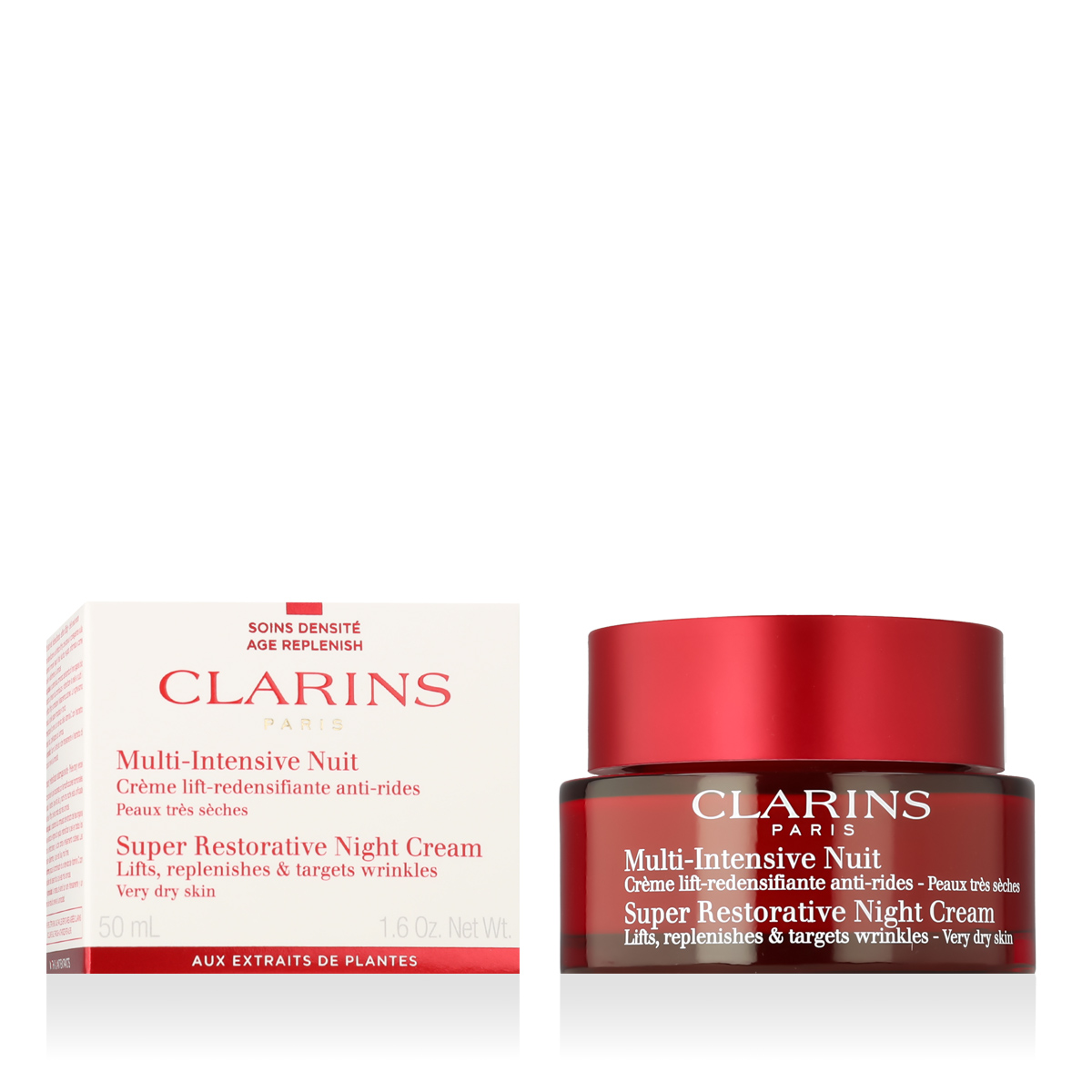 Clarins Multi-Intensive 50ml naktinis kremas