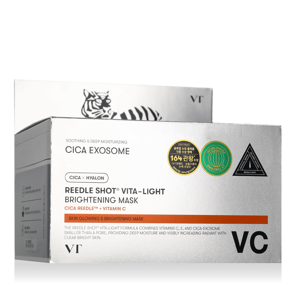 Vt cosmetics Reedle Shot Vita-Light Brightening Mask Veido kaukė Unisex