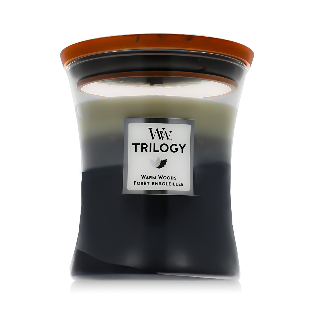 WoodWick Trilogy Medium Hourglass Candles 275g kvepianti žvakė