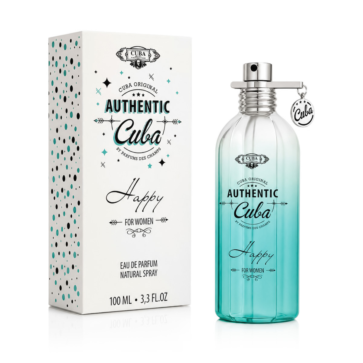 Cuba Authentic Happy 100ml kvepalai Moterims EDP