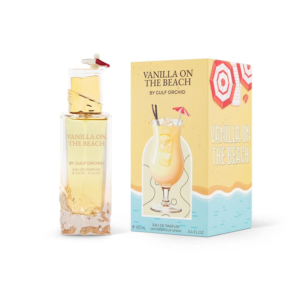 Gulf orchid Mocktail Collection Vanilla on the Beach Eau De Parfum Kvepalai Unisex