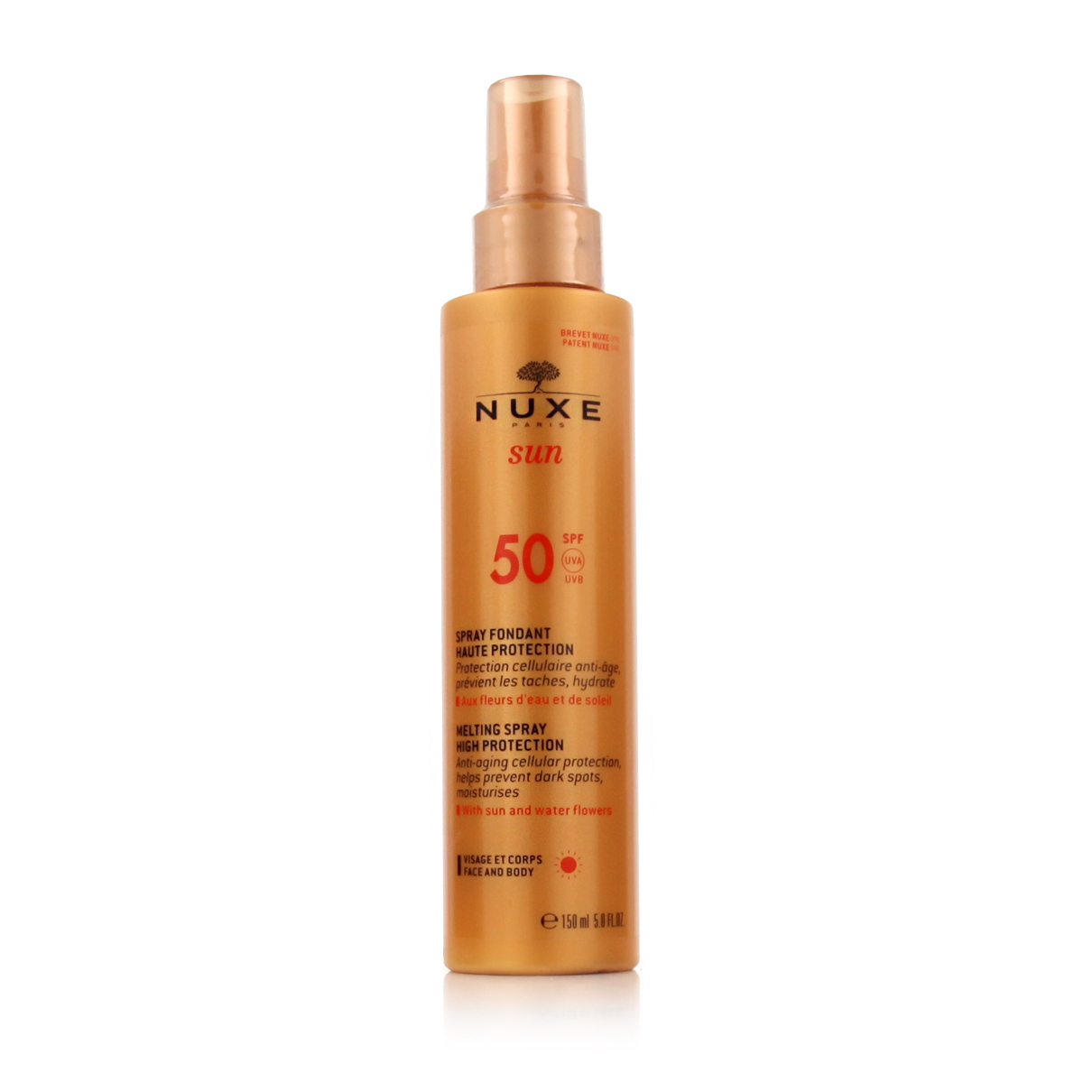 Nuxe Sun Delicious Spray Kūno losjonas nuo saulės Apsauginė priemonė nuo saulės Unisex
