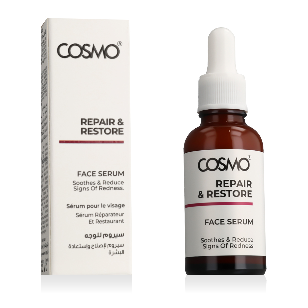 COSMO ADVANCED Face Serum 30ml veido losjonas