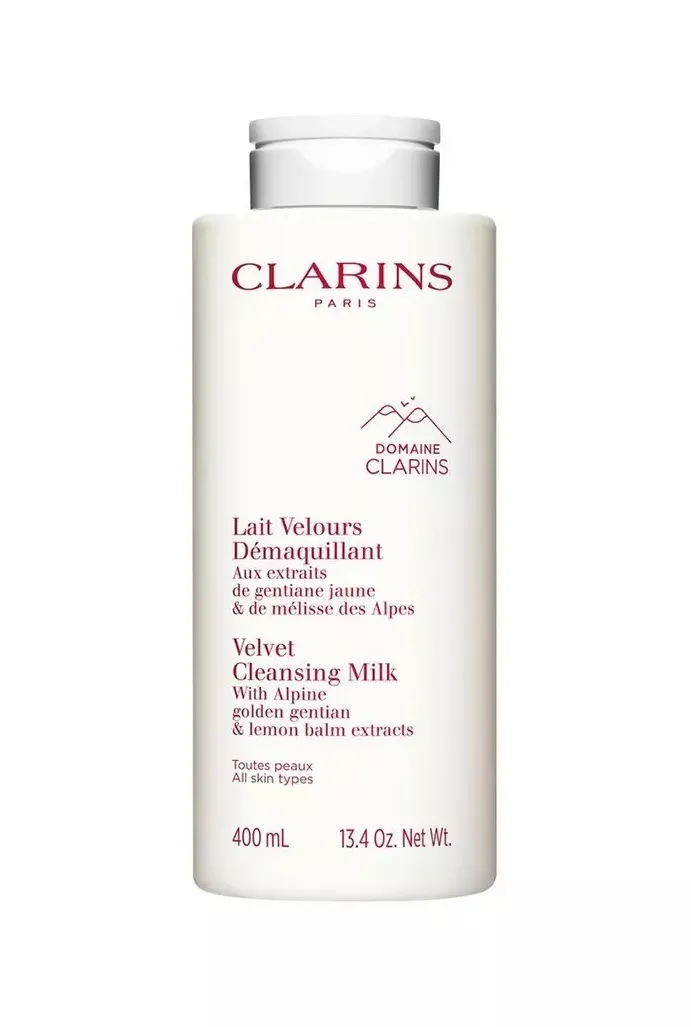 Clarins Velvet Cleansing Milk 400ml Doypack makiažo valiklis