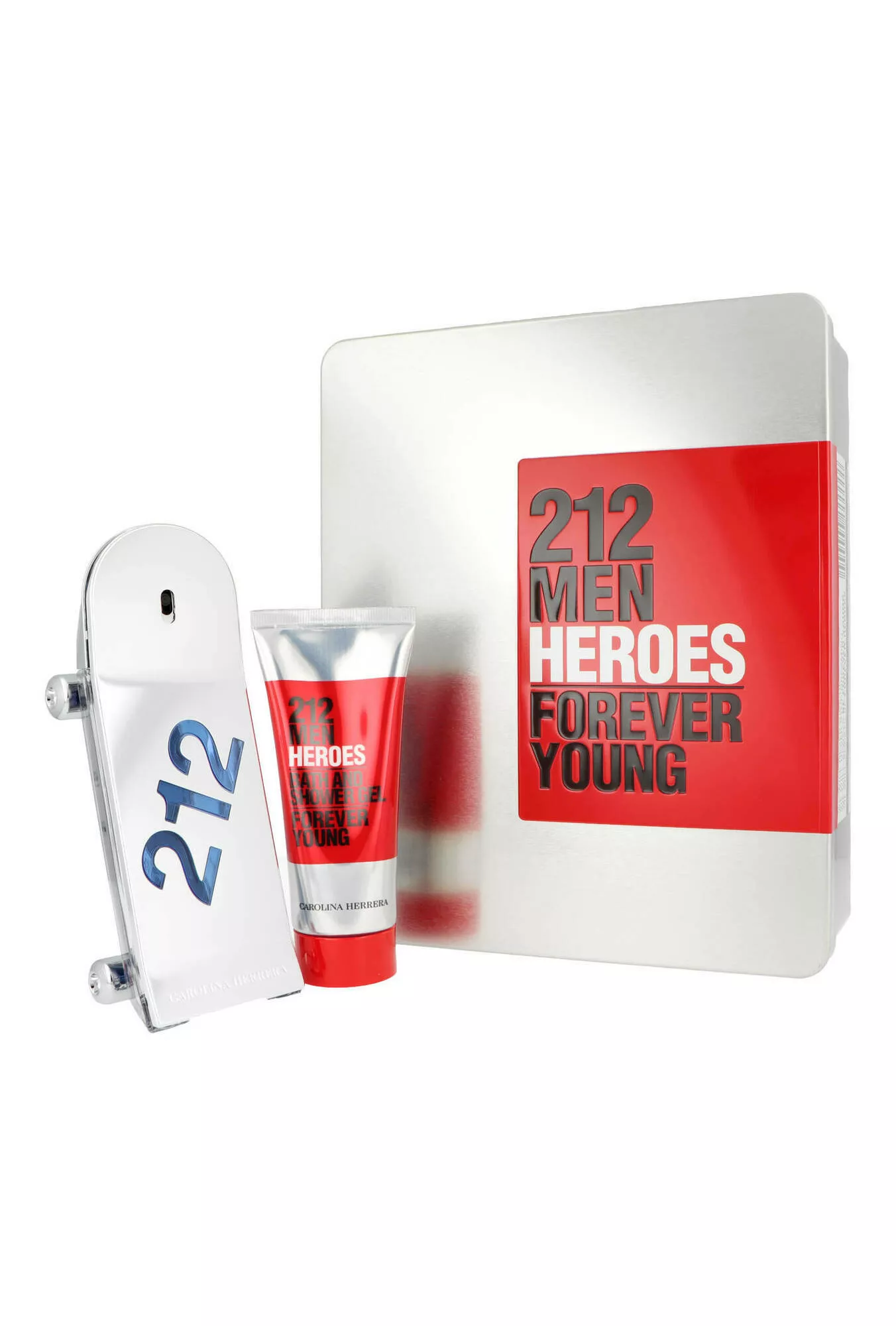 Carolina Herrera Zestaw  212 Heroes Edt 90ml + Shower Gel 90ml Kvepalai Vyrams
