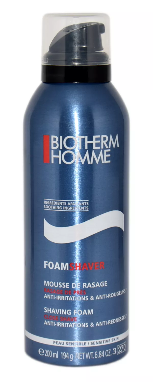 Biotherm Homme Sensitive Skin Shaving Foam Close Shave priemonė skutimuisi