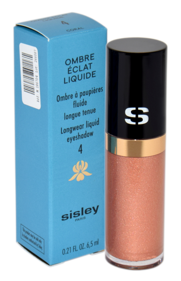 Sisley Ombree Eqluat Liquid Eyeshadow 4 Coral 6, NI&Scaron;INIAI &scaron;e&scaron;ėliai