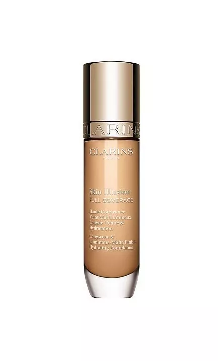 Clarins Skin Illusion Full Coverage Hydrating Foundation 108,3N makiažo pagrindas