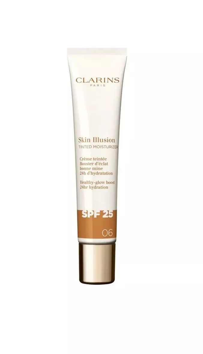 Clarins Skin Illusion Tinted Moisturizer Spf25 06 makiažo pagrindas