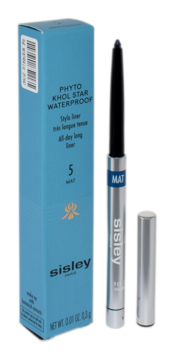 Sisley Phyto - Khol Star Waterproof Stylo Liner 5 Matte Peacock 0, 0,3g NI&Scaron;INIAI akių kontūras
