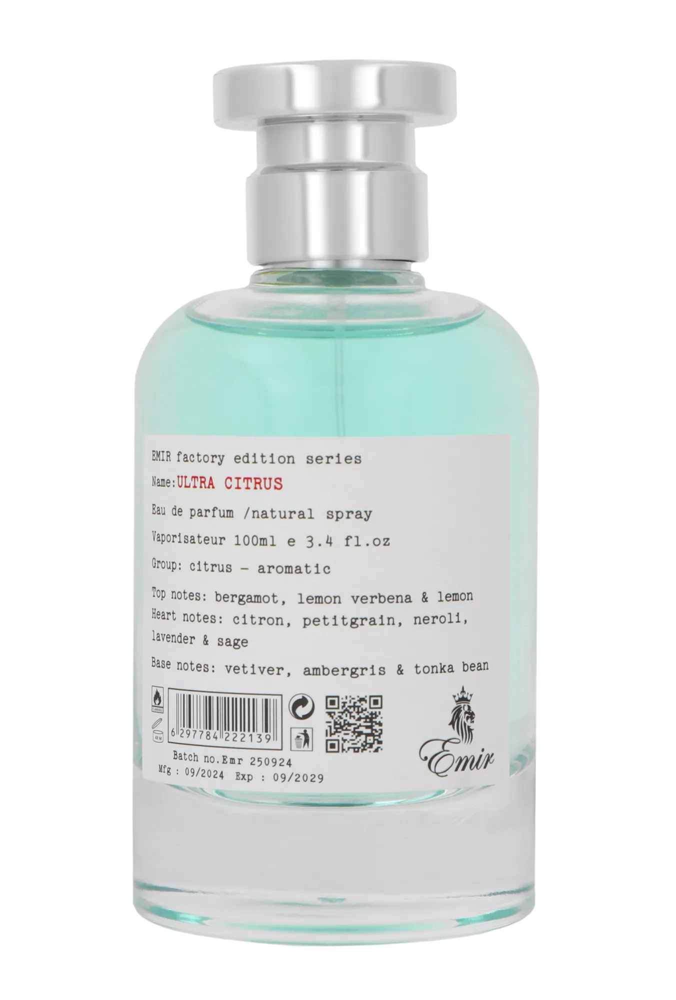 Paris Corner Emir Factory Edition Ultra Citrus 100ml kvepalai Unisex EDP