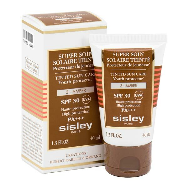Sisley Super Soin Solaire Tinted Sun Care Spf30 Amber Apsauginė priemonė nuo saulės Moterims