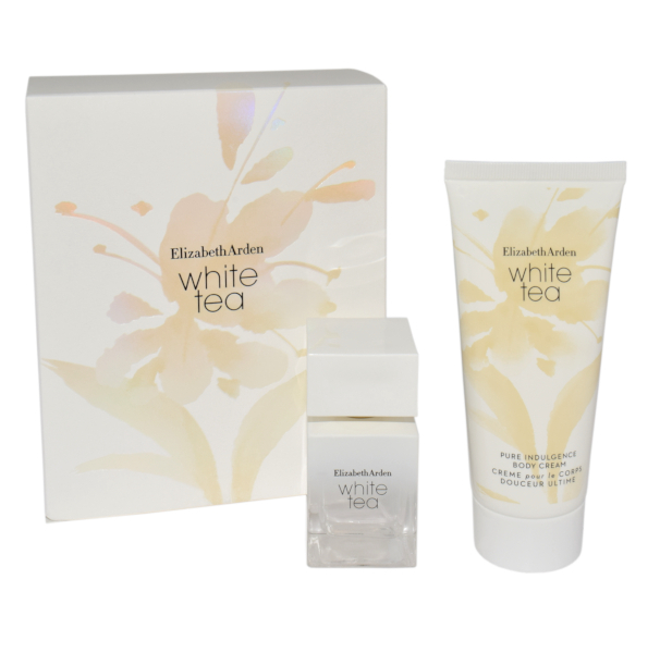 Elizabeth Arden White Tea Eau De Toilette 30 ml Edt 30ml + Body Cream 100ml Sample Set