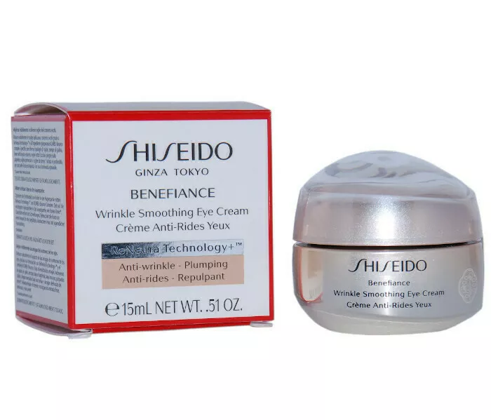 Shiseido Benefiance Wrinkle Smoothing Eye Cream paakių kremas