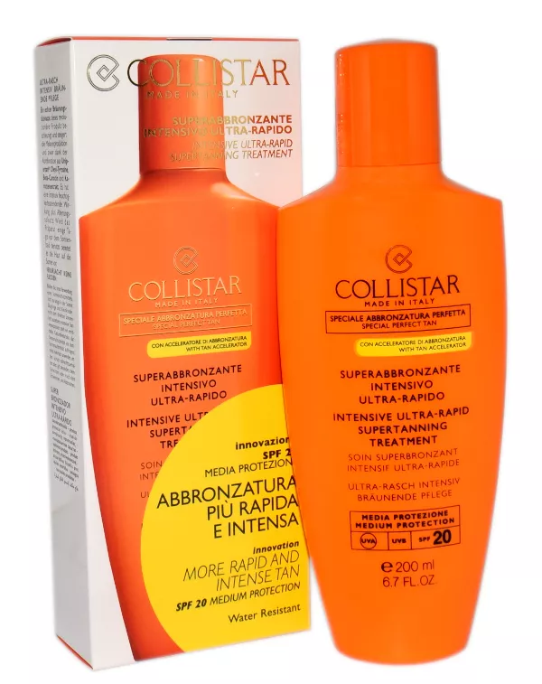 Collistar Intensive Ultra Rapid Super Tanning Treatment Spf 20 -