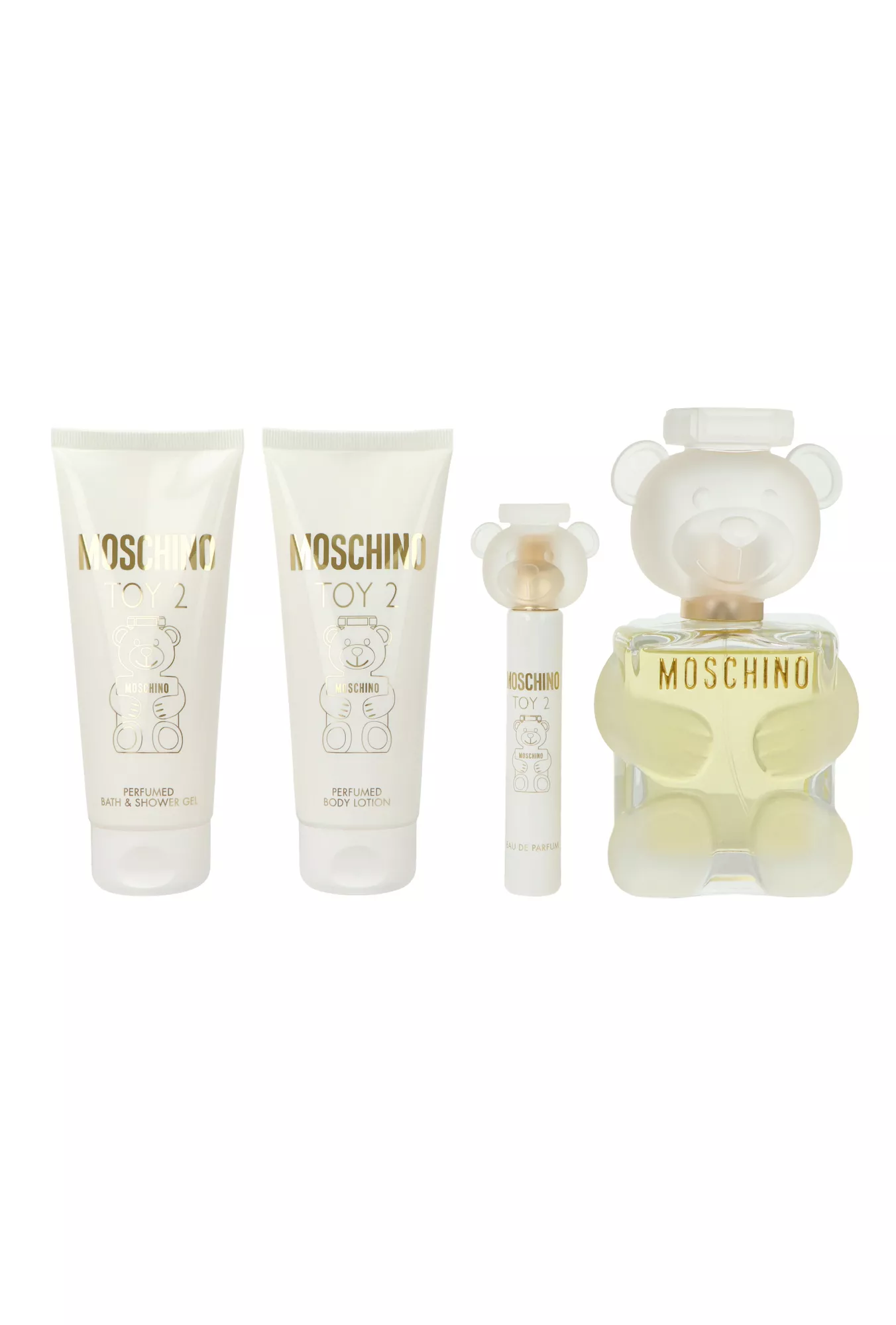 Moschino Zestaw  Toy 2 Edp 100ml + Shower Gel 100ml + Body Lotion 100ml + 100ml Kvepalai Moterims