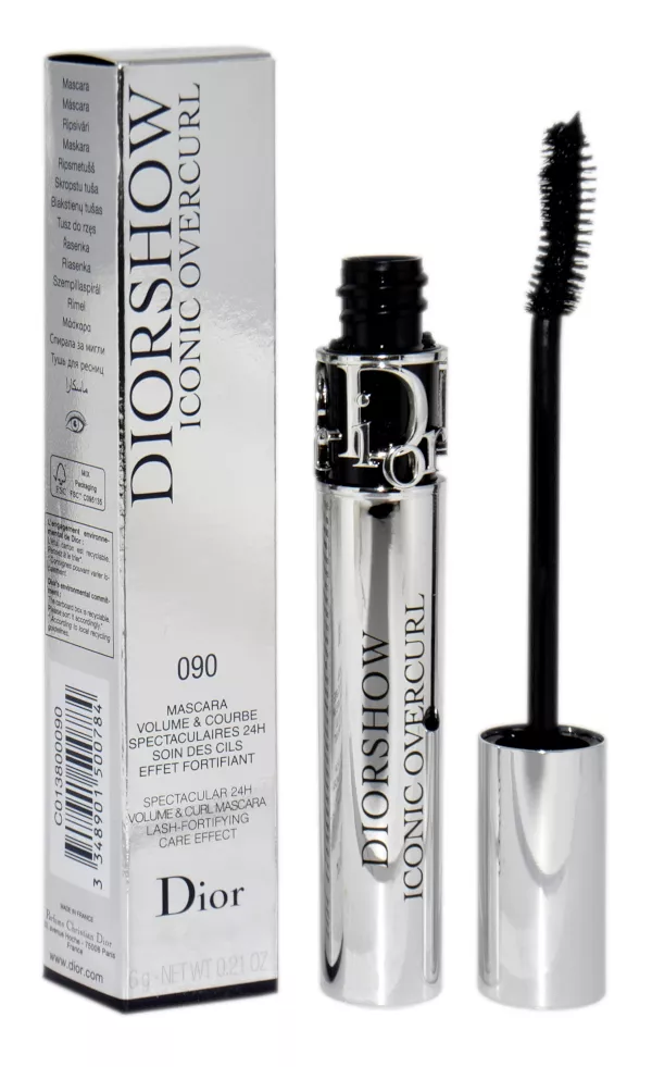 Dior Mascara Diorshow Iconic Overcurl 090 Black blakstienų tu&scaron;as