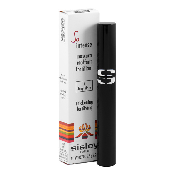 Sisley So Intense Mascara Thickening Fortifying 01 Deep Black 7, 7,5ml NI&Scaron;INIAI blakstienų tu&scaron;as