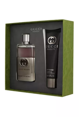 Gucci Zestaw  Guilty Pour Homme Edt 50ml + Shower Gel 50ml Kvepalai Vyrams