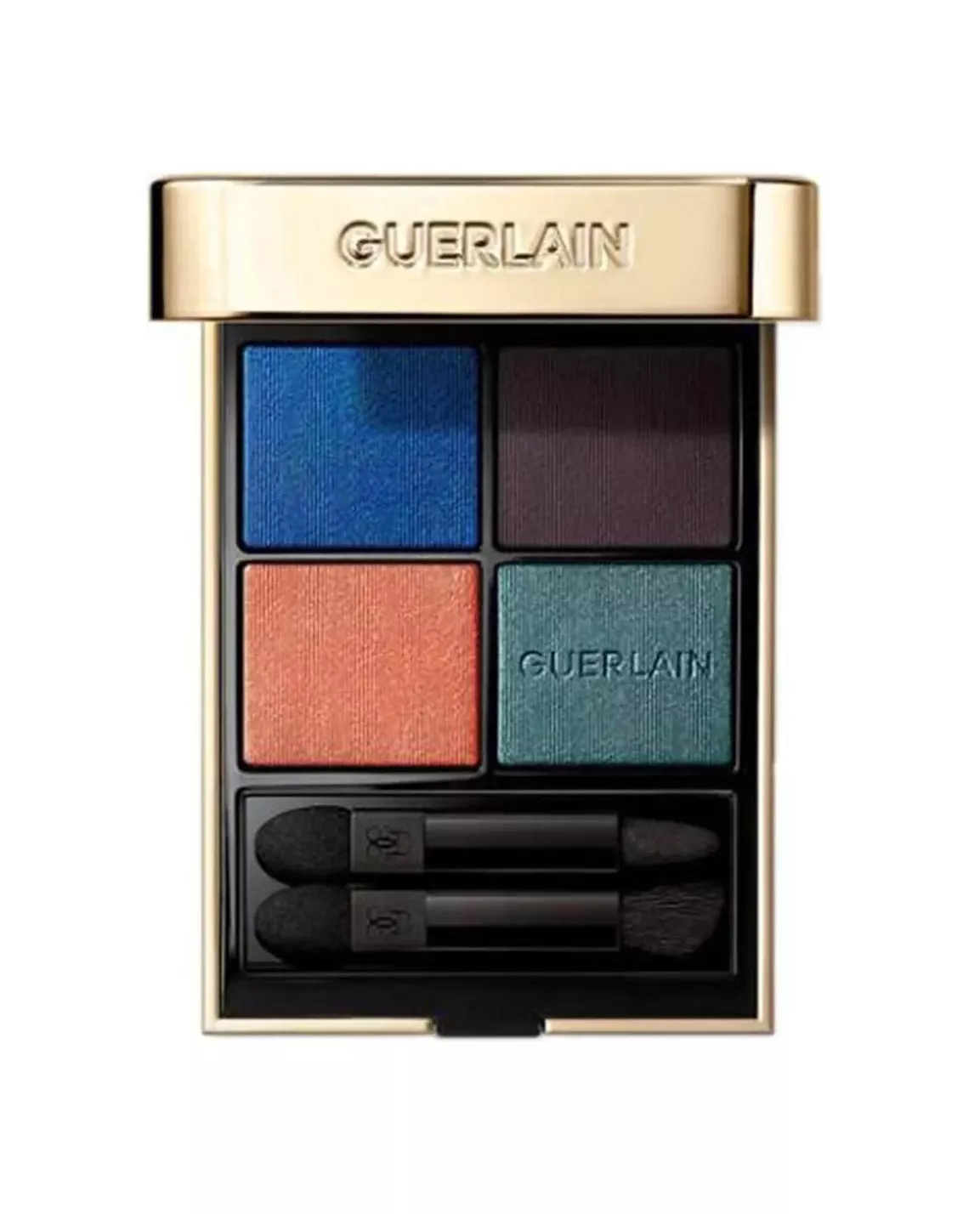 Guerlain Ombres G Eyeshadows Palette Mystic Peacock 360 4 x 1, &scaron;e&scaron;ėliai