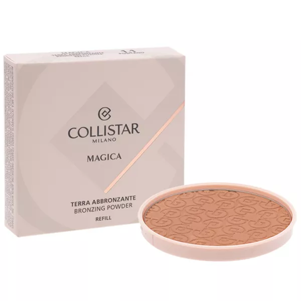 Collistar Magica Terra Refill Bronzing Powder 1.1 Positano Pudra Sausa, biri pudra Moterims
