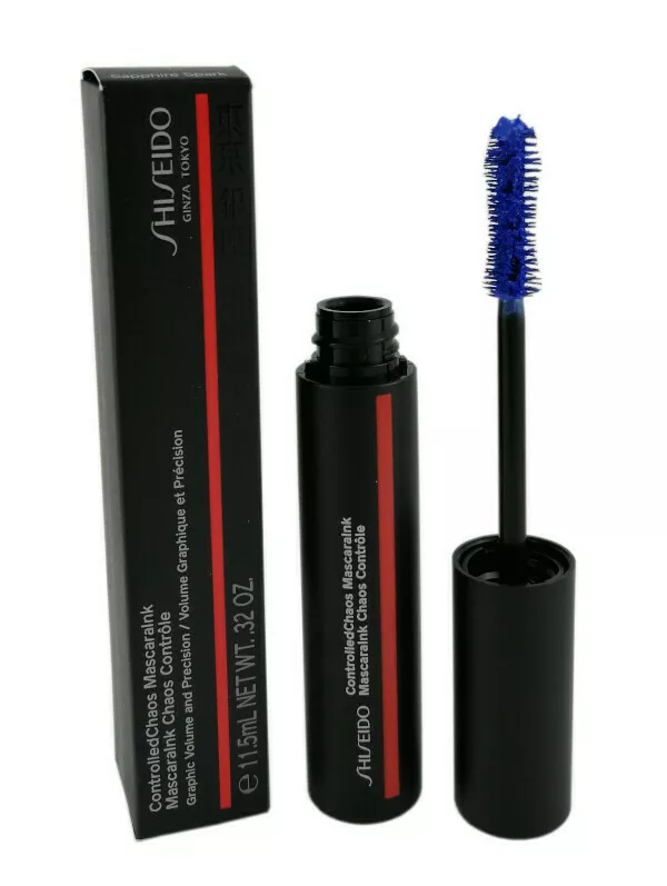 Shiseido Controlled Chaos Mascara Ink 02 Sapphire Spark 11,5 ml blakstienų tu&scaron;as