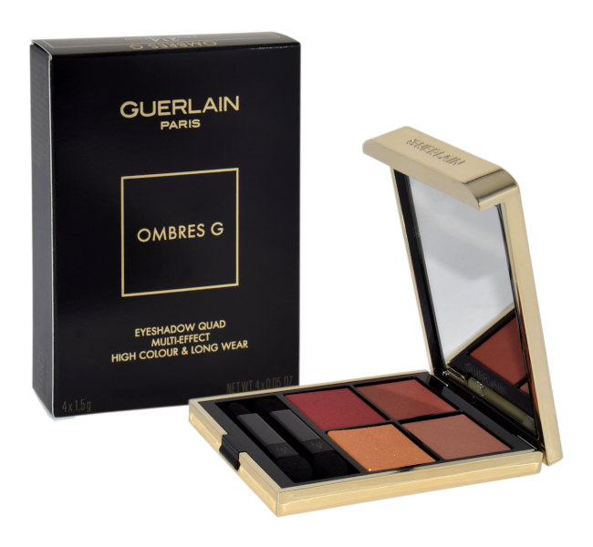 Guerlain Ombres G Makiažo paletė 6 ml EYESHADOW QUAD Multi-effect, high colour & long wear