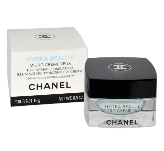 Chanel Hydra Beauty Micro Creme Yeux Illuminating Hydrating Eye Cream paakių kremas
