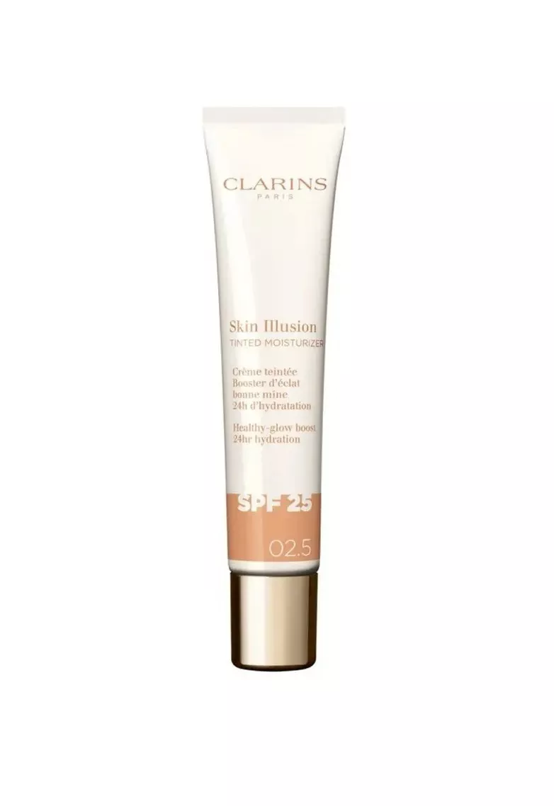 Clarins Skin Illusion Tinted Moisturizer Spf25 02,5 makiažo pagrindas