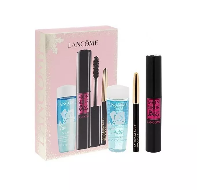 Lancome Monsieur Big Mascara 01 + Bifacil Eye 30ml + Khol Eye Pen Mini 027 Noir