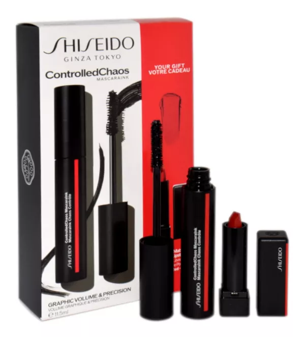 Shiseido Mascaraink 11,5ml + Mini Modern Matte Lipstick 2,