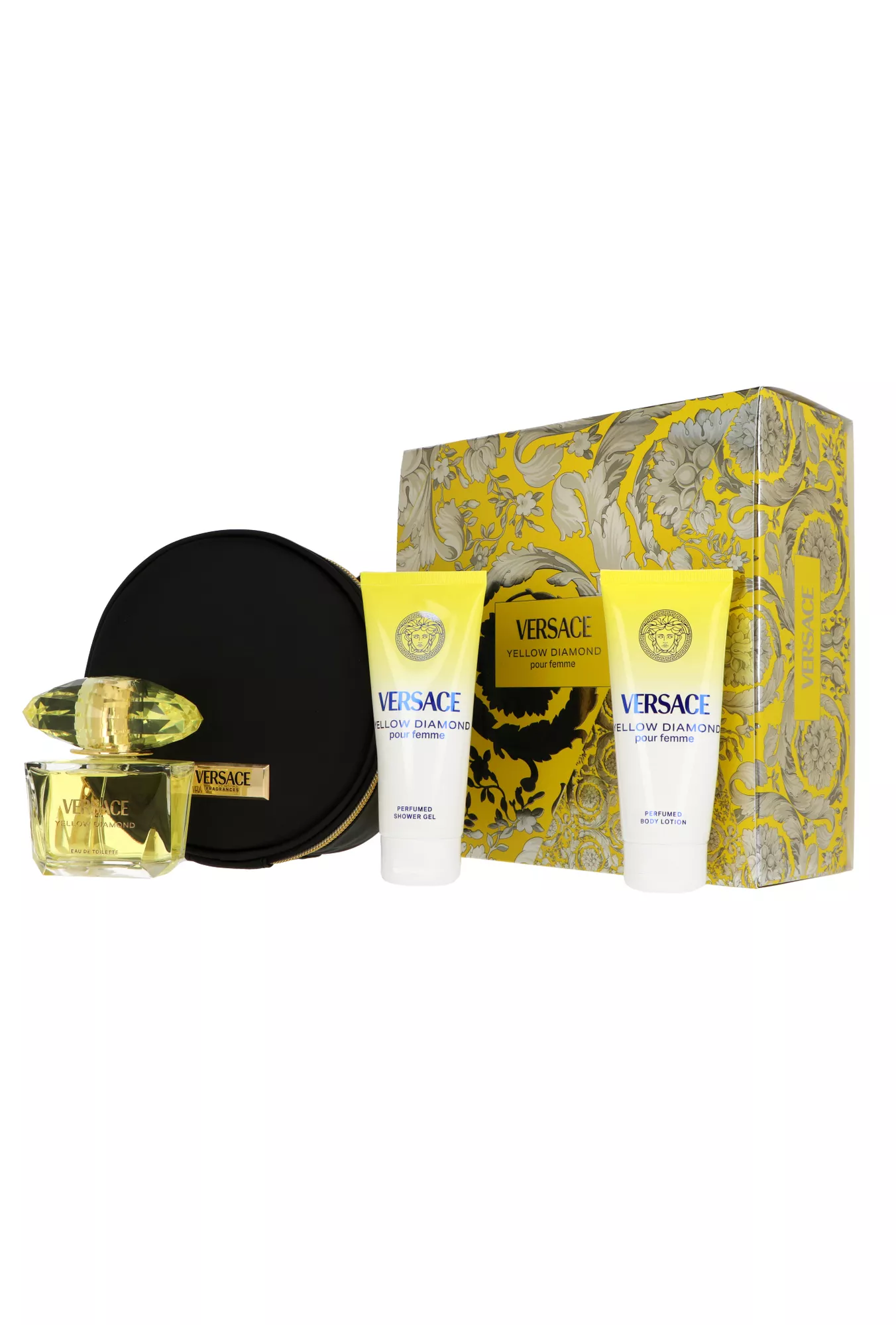 Versace Yellow Diamond Eau De Toilette 90 ml Set