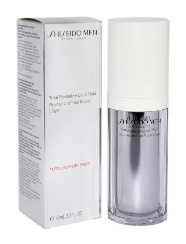 Shiseido Men Total Revitalizer Light Fluid dieninis kremas