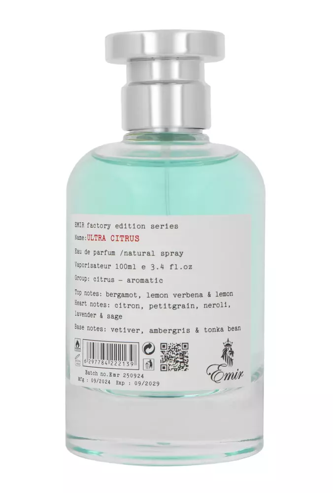 Paris Corner Emir Factory Edition Ultra Citrus 100ml kvepalai Unisex EDP