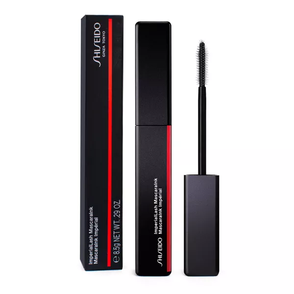 Shiseido ImperialLash MascaraInk 01 Sumi Black 8, blakstienų tu&scaron;as