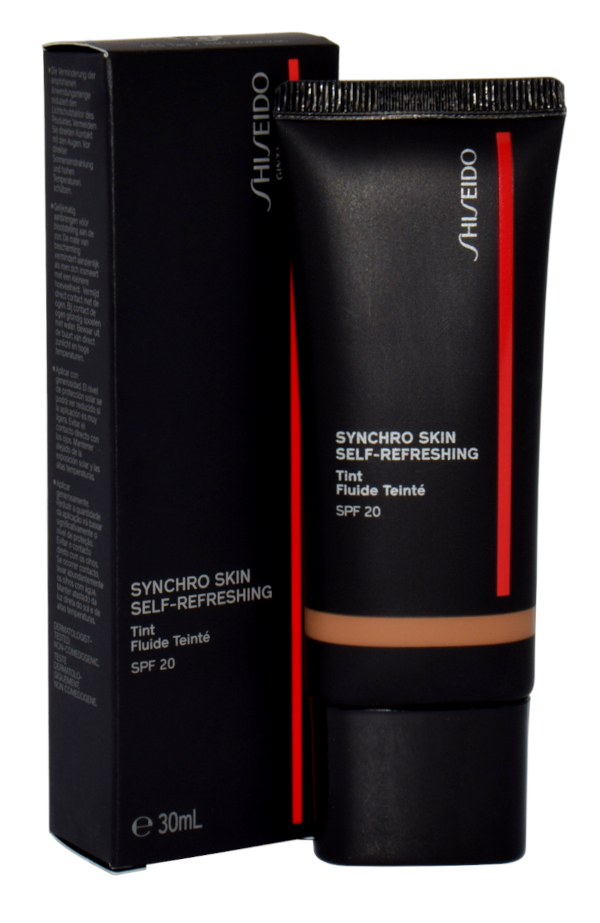 Shiseido Synchro Skin Self-Refreshing Foundation Spf20 415 Tan Kwanzan makiažo pagrindas