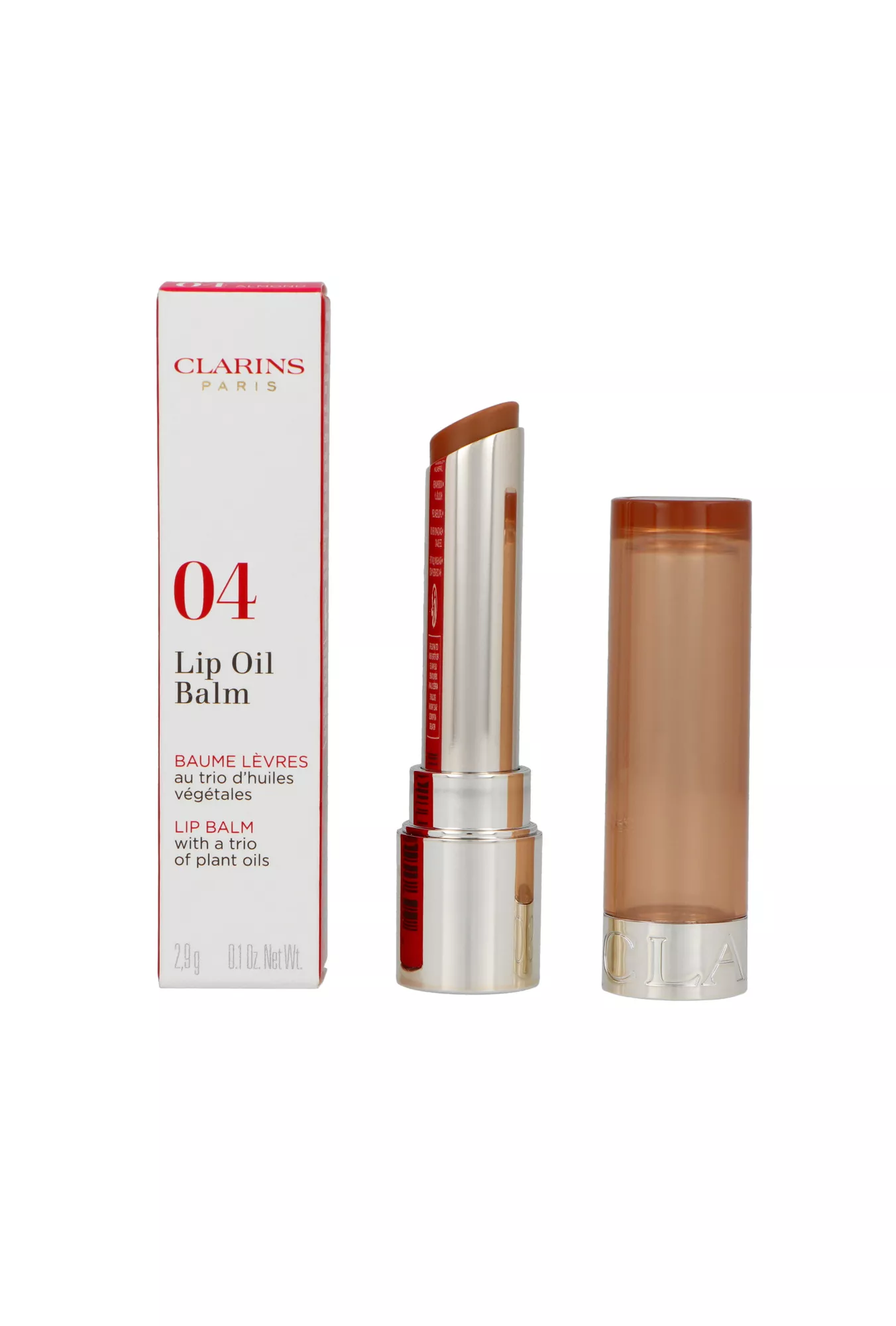 Clarins Lip Oil Balm 04 Nude Brown 2, 2,9ml